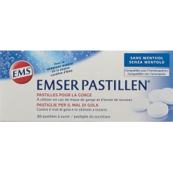 Emser without menthol 30 lozenges