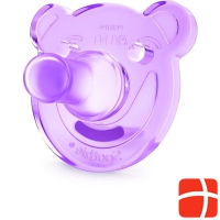 Avent Philips Soothie pacifier pink / purple 0-3 months 2 pcs
