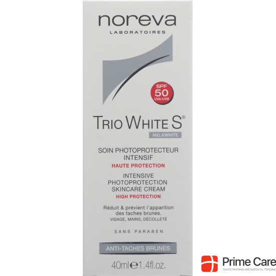 Trio White S Protec Solaire Anti-Tache 50 Ip 40ml buy online