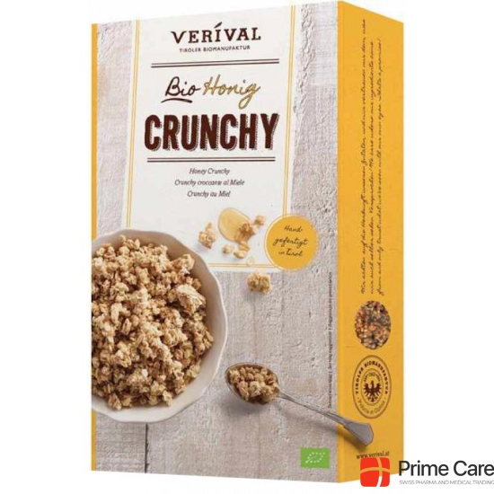 Verival Organic Honey Crunchy 375 g