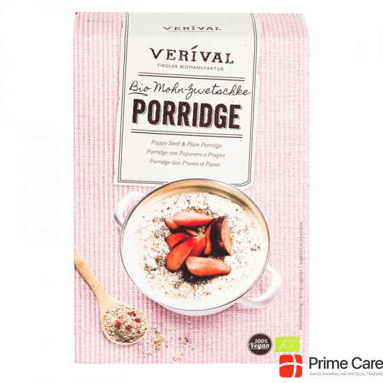 Verival Bio Mohn-Zwetschke Porridge 450g buy online