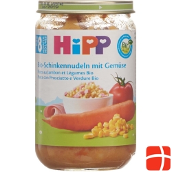 Hipp organic ham noodles with vegetables 8 months (new) 220 g