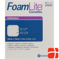 Foam Lite Convatec Silikon-Schaum 10x10cm 10 Stück