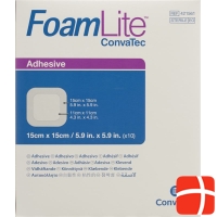 Foam Lite Convatec silicone foam dressing 15x15cm 10 pcs