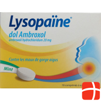 Lysopain Dol Ambroxol Mint 18 Stück