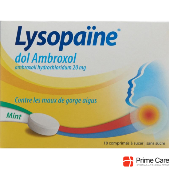 Lysopain Dol Ambroxol Mint 18 Stück buy online