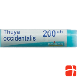 Boiron Thuya Occidentalis Globuli C 200 1 Dos