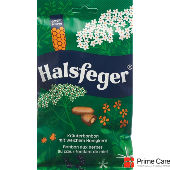 Halsfeger Kräuterbonbon Beutel 90g buy online