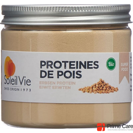 Soleil Vie Erbsenprotein Pulver Bio 100g buy online