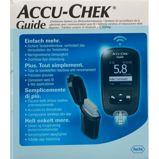 Accu-Chek Guide Set mmol / L incl. 1x 10 Tests