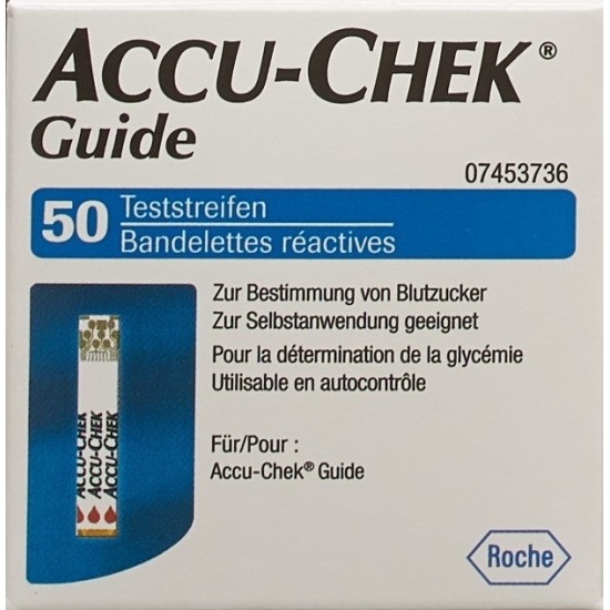 Accu-Chek test strips 50 pcs Guide