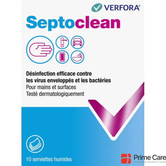 Septo-Clean Desinfektion Feuchttücher 10 Stück buy online