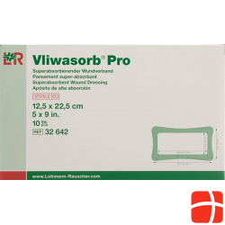 Vliwasorb Pro Wundverband 12.5x22.5cm 10 Stück