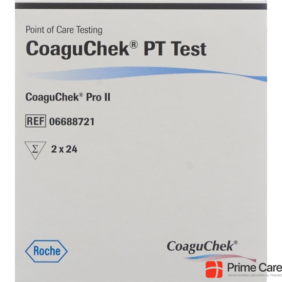 CoaguChek PT Test German / Italian / Dutch / French 2 x 24 pcs