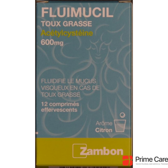 Fluimucil Erkältungshust Brausetabletten 600mg 12 Stück buy online