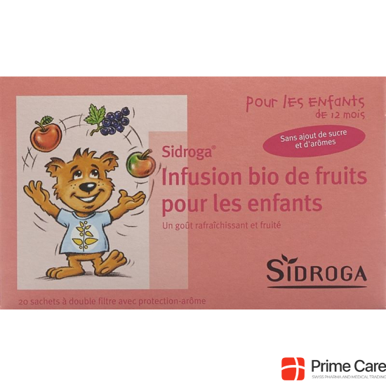 Sidroga Bio Kinder Früchtetee 20 Stück buy online