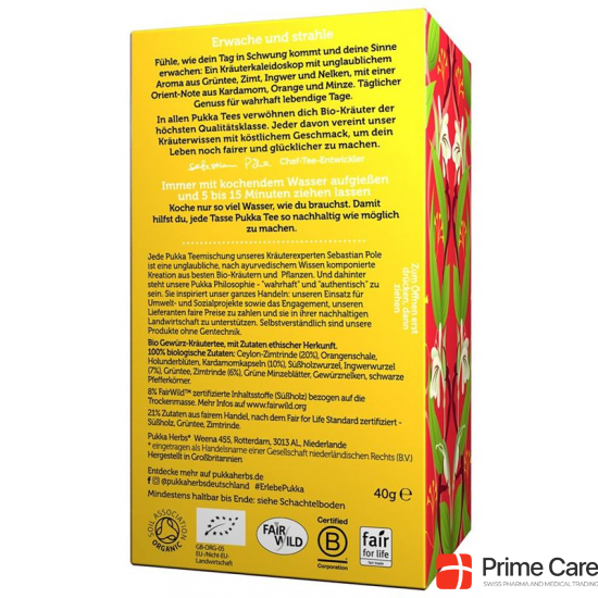 Pukka Revital Tee Bio Beutel 20 Stück buy online