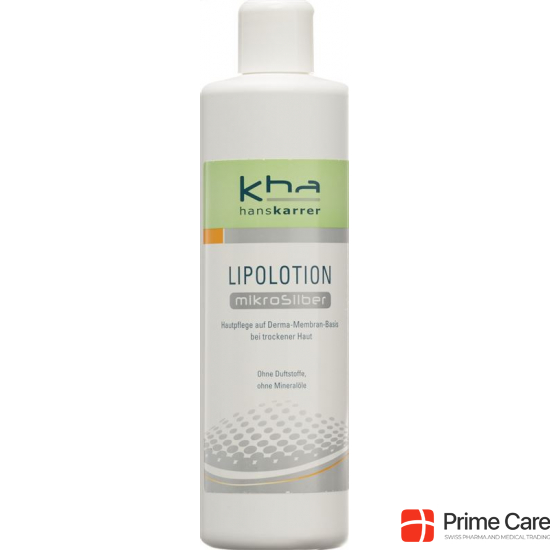 Hans Karrer Lipolotion Mikrosilber Flasche 500ml buy online