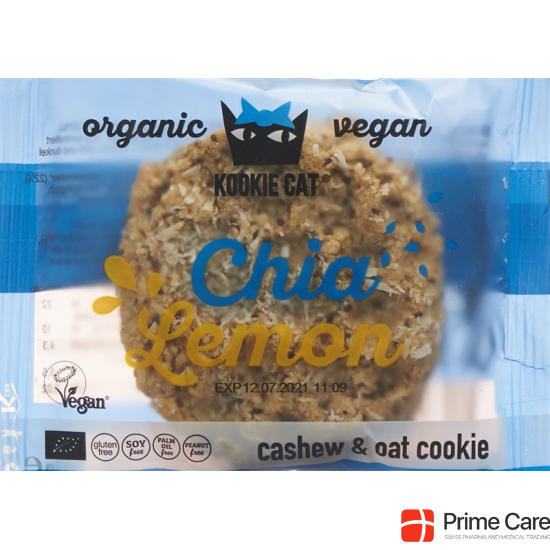 Kookie Cat Chia Lemon Cookie 50g buy online