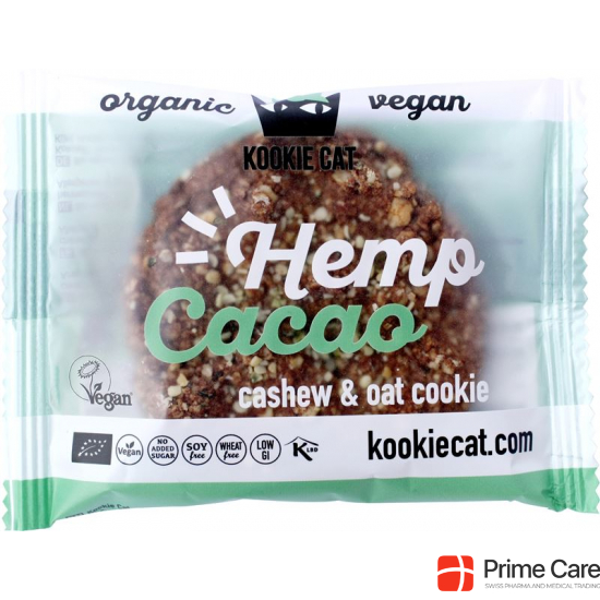 Kookie Cat Hemp Cacao Cookie 50g buy online