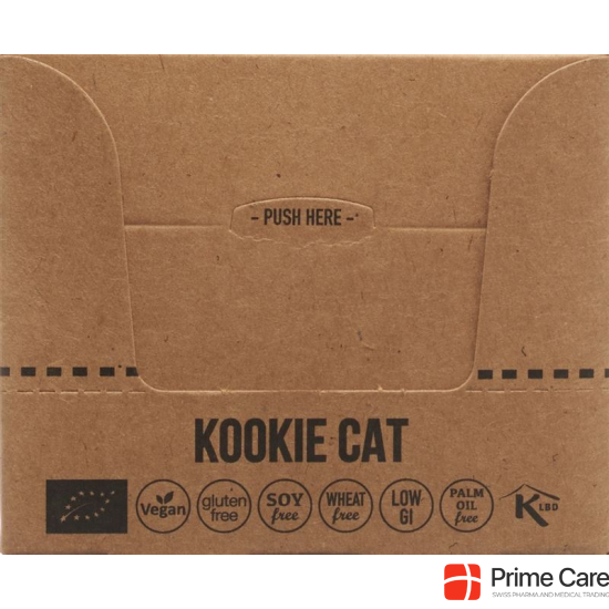 Kookie Cat Vanilla Choc Chip Cookie 12x 50g buy online