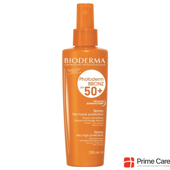 Bioderma Photoderm Bronz Sonnenschutzfaktor 50+ Spray 200ml buy online