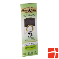 Saveurs Nature Schokolade 70% Kokosbluet 10x 100