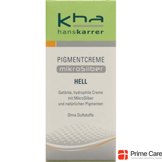 Hans Karrer Pigmentcreme Mikrosilber Hell 20ml buy online