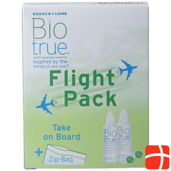 Bausch & Lomb Biotrue All-in-one Lösung Flight Pack 2x 60ml