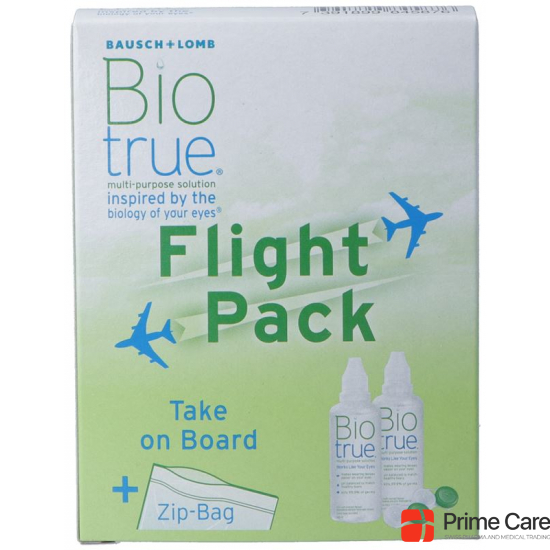 Bausch & Lomb Biotrue All-in-one Lösung Flight Pack 2x 60ml buy online