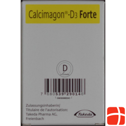 Calcimagon D3 Forte Kautabletten Zitron (neu) 30 Stück