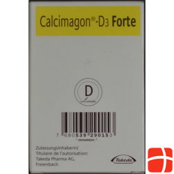 Calcimagon D3 Forte Kautabletten Zitron (neu) 60 Stück