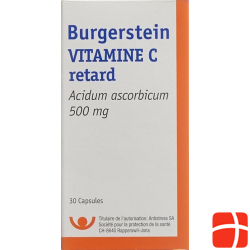 BURGERSTEIN Vitamin C Ret capsules 500 mg