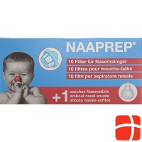 Naaprep Filter nose cleaner 10 pieces + 1 nose piece