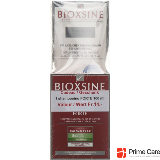 Bioxsine Serum Schaum +100ml Shampoo Forte Gratis buy online