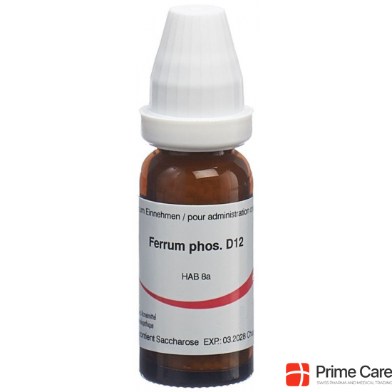 Omida Ferrum Phosphoricum Globuli D 12 14g buy online