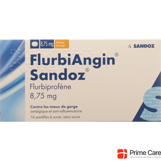 Flurbiangin Sandoz Lutschtabletten 8.75mg 16 Stück buy online