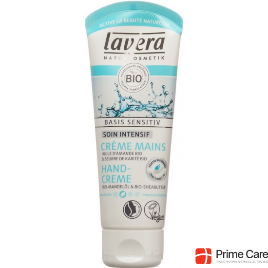 Lavera Handcreme Intensiv Basis Sensitiv Tube 75ml buy online