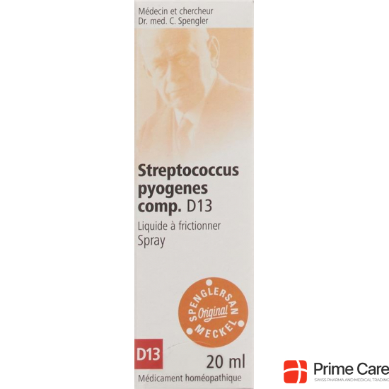 Spenglersan Streptococc Pyog Comp D 13 Spray 20ml buy online