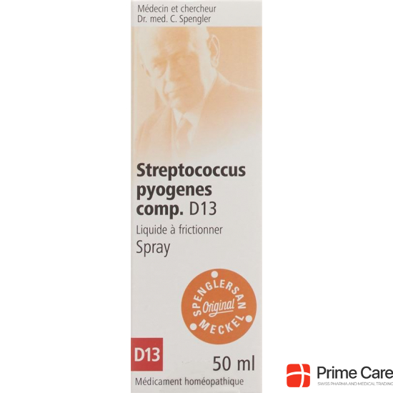 Spenglersan Streptococc Pyog Comp D 13 Spray 50ml buy online