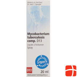 Spenglersan Mycobacter Tuber Comp D 13 Spray 20ml