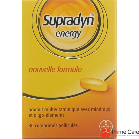 Supradyn Pro Energy-Complex Film-coated tablets Box of 30 buy online