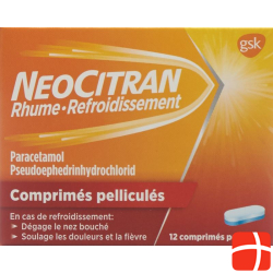 Neocitran Schnupfen/erkaeltung Filmtabletten 12 Stück