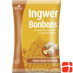 Huebner Ingwer Bonbons Beutel 69g