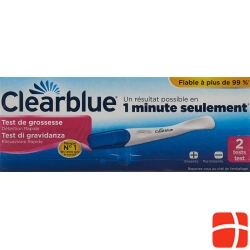 Clearblue pregnancy test 2 pcs Rapid detection