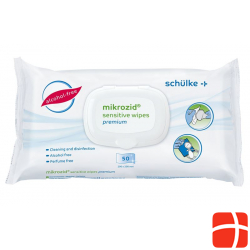 Mikrozid Sensitive Wipes Premium 50 Stück