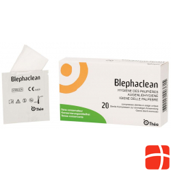 Blephaclean Kompresse Steril 20 Stück