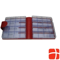 Medimax Medikamentenbox 7t Rot Italienisch