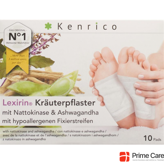 Kenrico Kräuterpflaster Nattokinase Ashwaga 10 Stück buy online