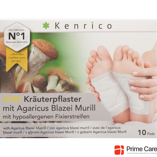 Kenrico Kräuterpflaster Agaricus Blaz Muri 10 Stück buy online